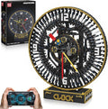 Mould King Cyberpunk Grand Clock Building Blocks Set 3675+ Pcs Real-Time Clock Model Kit with Mechanical Gears App Control Electric Building Model Kit Creative Gift Toys for Adults Teens