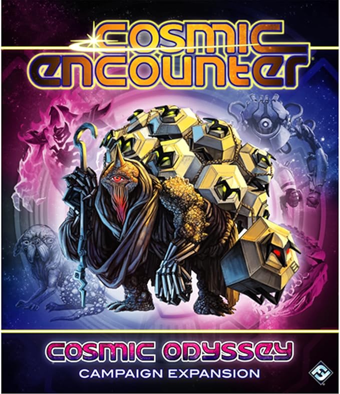 Cosmic Odyssey Board Game EXPANSION - Classic Strategy Game of Intergalactic Conquest for Kids and Adults Ages 14+ 3-8 Players 2-3 Hour Playtime Made by Fantasy Flight Games