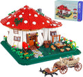 2233PCS Mushroom House Building BlocksCreative Ideals Treehouse Building Blocks Best Present for 6+ Boys Girls or Adults(Bigger Than the ImitationMore Exquisite Details)