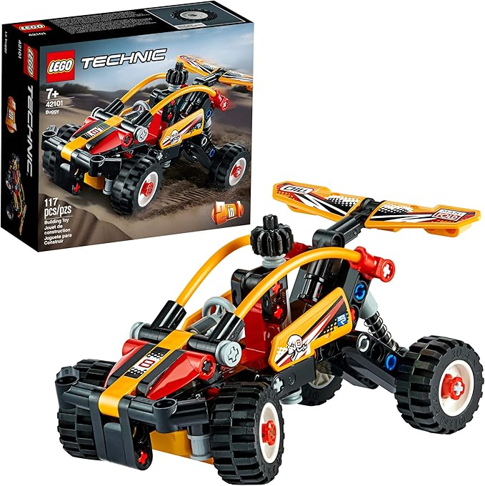 LEGO Technic Buggy 42101 Dune Buggy Toy Building Kit Great Gift for Kids Who Love Racing Toys New 2020 (117 Pieces)