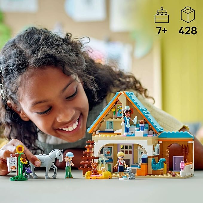 Lego 42651 Friends Animal Hospital and Pets Toy Toy Birthday Present Block Girls Boys Children 7 Years 8 9 Years Old Elementary School Student Pretend Play Pretend Play Animal Creatures