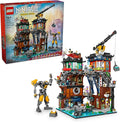 LEGO NINJAGO City Workshops Building Toy - Ninja Set for Boys &amp Girls Ages 14+ - Gift for Teens - Includes 10 Minifigures and a Mech - for Play and Display - 71837