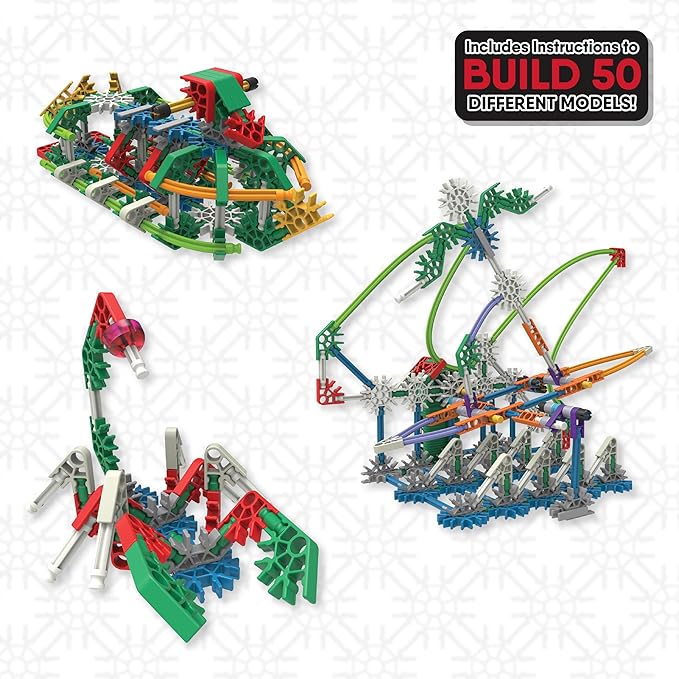 K'NEX - Power &amp Play Motorized Set ‚ 529 Pieces STEM Building Kid Construction Set‚ Ages 7+