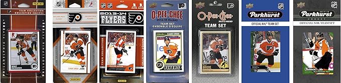 C&ampI Collectables NHL Philadelphia Flyers FLYERS717TS Men's Sports Related Trading Cards Brown One Size