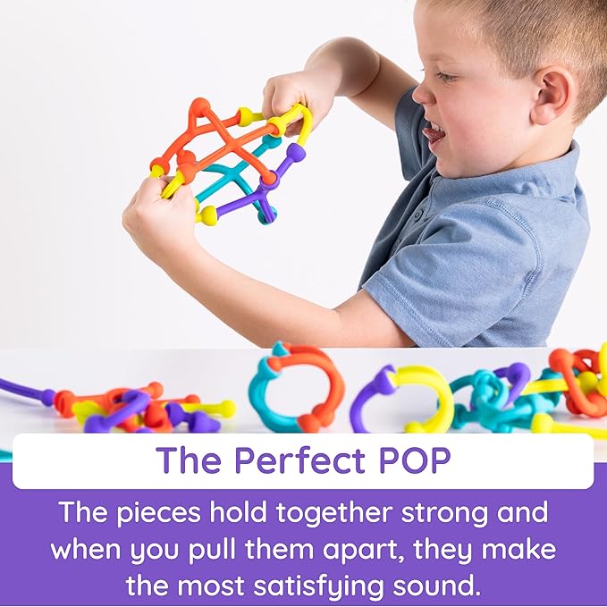 Fat Brain Toys Plip Kit Building Toys for Creative Play Creative Construction Play Set Kids Toys Ages 5 to 12