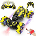Gesture Sensing RC Stunt Car Toys for 6-12 Years Old Boys Hand Controlled Remote Controlled Car 2.4GHz &amp 4WD  360° Drifts Offroad with Lights &amp Music Christmas Birthday Gifts for Kids Ages