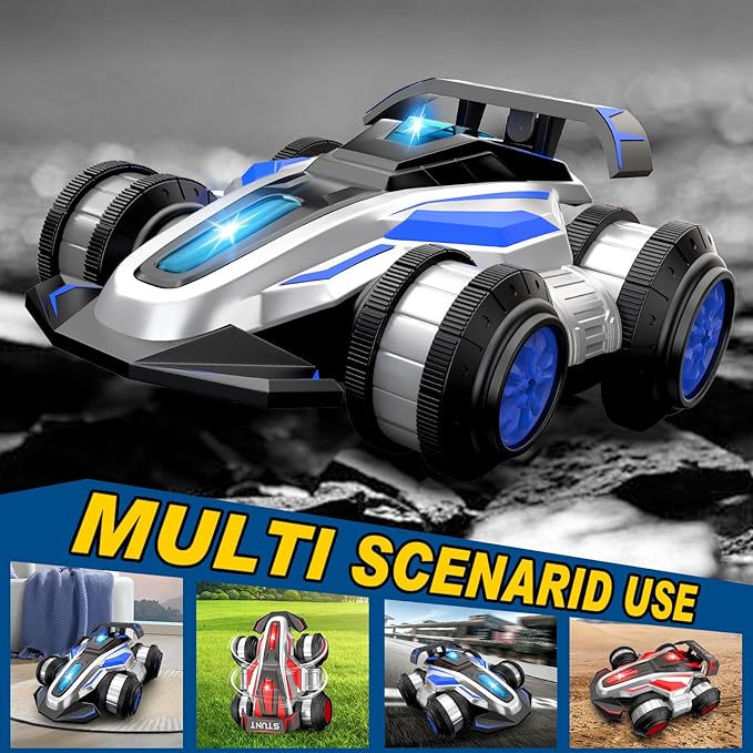 Remote Controlled Drift Stunt Car Light and Music RC Cars 360 ° Rotation Suspended Car 2.4G4WD Remote Control Cars Birthday Gift for Boys and Girls Aged 5-13