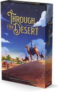 Allplay Through The Desert - Classic Strategy Board Game - Approachable Elegant Tactical - One of The Great Strategy Board Games for Adults - Also Great 2 Player Game