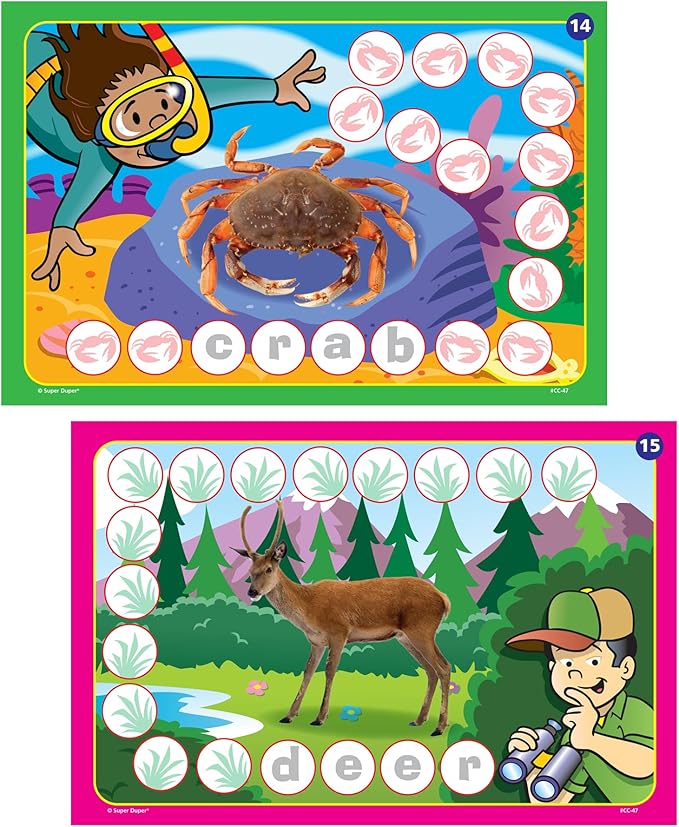 Super Duper Publications | Grammar Chipper Chat® Magnetic Game | Educational Learning Resource for Children