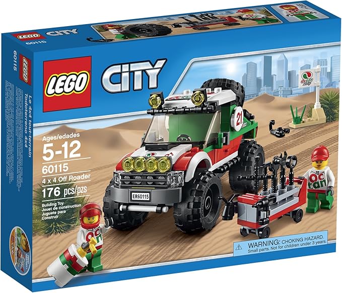 LEGO City Great Vehicles 4 x 4 Off Roader Kit (176 Piece)