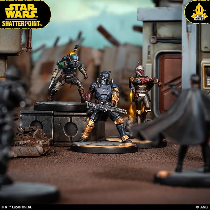 Star Wars Shatterpoint This is The Way Squad Pack - Tabletop Miniatures Game Strategy Game for Kids and Adults Ages 14+ 2 Players 90 Minute Playtime Made by Atomic Mass Games