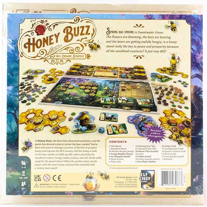 Elf Creek Games - Honey Buzz (Deluxe Kickstarter Version)