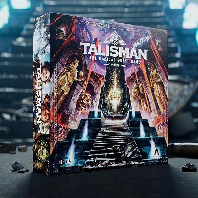 Avalon Hill Talisman: The Magical Quest Board Game 5th Edition | Fantasy Tabletop Adventure Games | Ages 12 and Up | 2 to 6 Players | Roleplaying Strategy Games