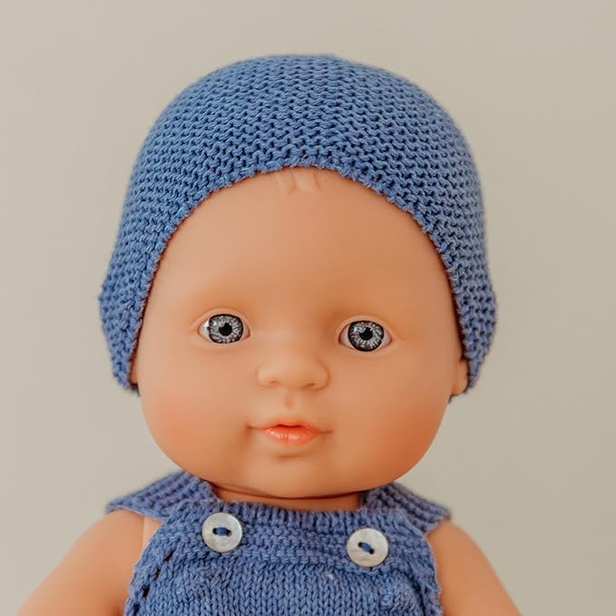 Miniland Realistic Baby Doll with Anatomically Correct Features Reborn Baby Dolls Cute Scented Body with Vanilla Perfume Comes in Polybag 12 5/8 inches Tall | Caucasian Girl