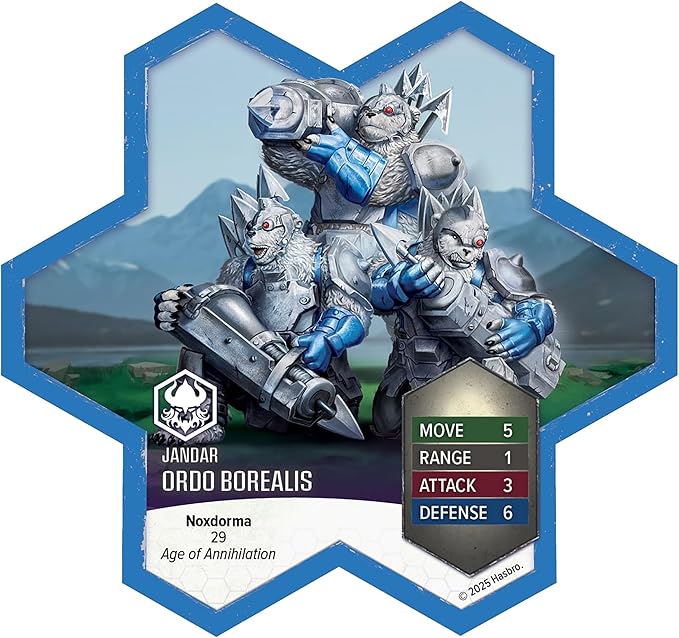 Renegade Game Studios Heroscape Age of Annihilation Knight Primus Adelbern &amp Ordo Borealis Army Expansion Board Game