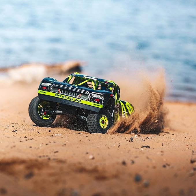ARRMA RC Truck 1/7 Mojave 6S V2 4WD BLX Desert Truck with Spektrum Firma (Ready-to-Run) Green/Black ARA7604V2T1