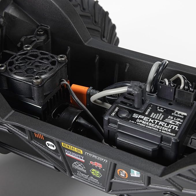 ARRMA RC Truck 1/16 Quake GROM 4X4 RTR Brushed Monster Truck (Battery &amp Charger Included) Purple ARA2137T3