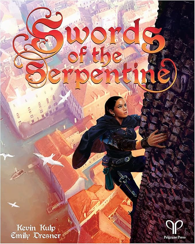 Pelgrane Press Swords of The Serpentine - Hardcover Role Playing Game Book Pelgrane Press