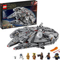 LEGO Star Wars Millennium Falcon 75257 Building Set - Starship Model with Finn Chewbacca Lando Calrissian Boolio C-3PO R2-D2 and D-O Minifigures The Rise of Skywalker Movie Collection