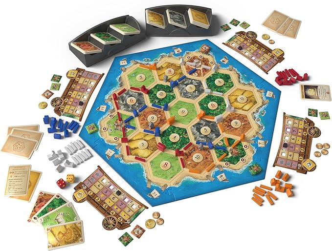 CATAN Traders &amp Barbarians Board Game Expansion (6th Edition) Explore New Adventures Strategy Game for Kids &amp Adults Ages 12+ 3-4 Players 90 Minute Playtime Made by Catan Studio