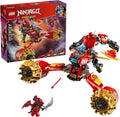 LEGO NINJAGO Kai's Mech Storm Rider Action Figure - Pretend Play Building Toy for Boys and Girls Ages 7+ - Ninja Toy for Kids with 3 Minifigures - Gift Idea for Birthdays - 71830