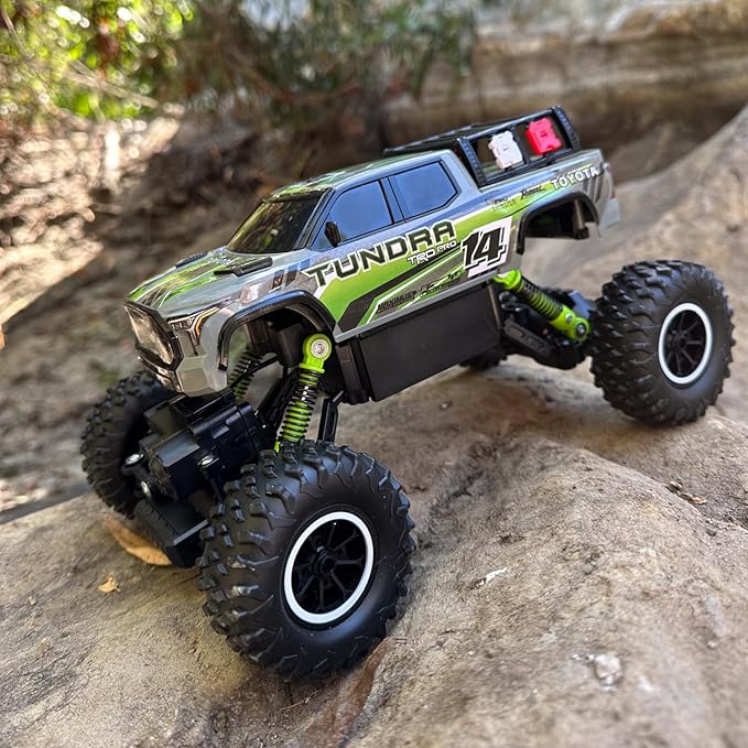 NKOK Ready to Run Mean Machines R/C Rock Crawler Toyota Tundra