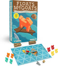 Hootenanny Games Floats McGoats Board Game | Build a Raft &amp Save Your Goats | Perfect for Family Games | 2-4 Players Ages 10+