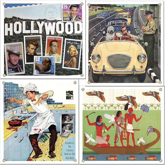 Stare - Fun Game of Visual Recall Where Quirky Image Cards Challenge Players' Minds – Classic for Adult &amp Family Game Night