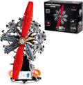 9-Cylinder Radial Aircraft Engine Building Sets (1100 PCS) Classic WW2 Airplane Engine Model that Runs with Motor Educational Toys Gift for Kids &amp Adults