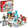 LEGO Lunar New Year Ice Festival 80109 Building Kit Gift Toy for Kids Aged 8 and Up Building Set Featuring a Detailed Winter Scene Chun Ice Sculpture 13 Minifigures and More (1519 Pieces)