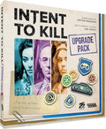 Intent to Kill Deluxe Upgrade by 25th Century Games | Ages 14+ | 2-4 Players | Two New Scenarios | Wooden Upgrade Components | an Evidence Token Bag and Player Screens