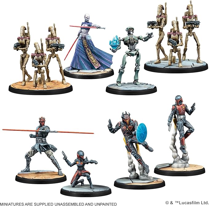 Asmodee Star Wars Shatterpoint Core Set - Unleash The Force in a Galaxy-Wide Adventure Tabletop Miniatures Strategy Game for Kids and Adults Ages 14+ 2 Players 90 Min Playtime