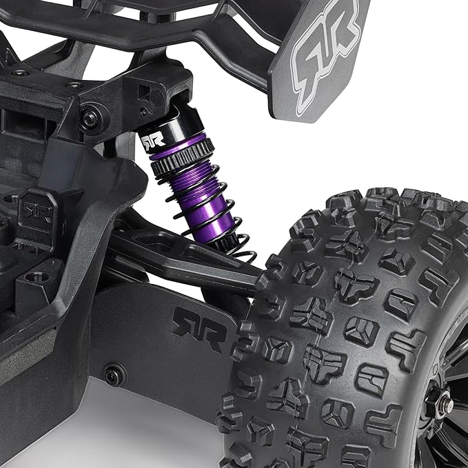 ARRMA 1/16 Mini Kraton 3S DSC 4X4 RTR Brushless Speed Truck (3S Battery &amp Charger Included) Teal/Pink ARA2508ST2