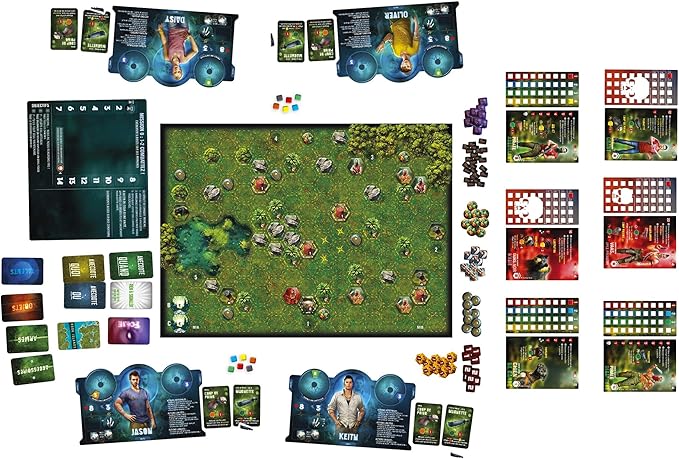 Far Cry Cooperative Combat Strategy Board Game - Escape from Rook Islands with Solo &amp Multiplayer Scenarios Ages 14+ 1-4 Players
