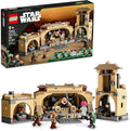 LEGO Star Wars Boba Fett’s Throne Room Building Kit 75326 with Jabba The Hutt Palace and 7 Minifigures Star Wars Building Set Great Gift for Star Wars Fans Boys Girls Kids Age 7+ Years Old