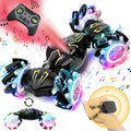 Remote Control Car for Boys 8-12 4WD Gesture Sensing RC Stunt Car 2.4Ghz with Lights Music Sprayer RC Cars for Boys Age 4-7 8-12 Hand-Controlled Cars Toys Birthday Gifts for Kids Girls Black