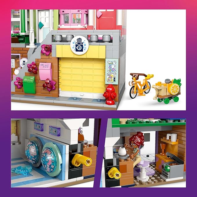 Lego 42670 Friends Heartlake City Apartments And Stores (2040 Pieces)