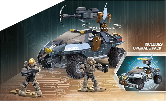 Mega Bloks HALO Dual Mode UNSC Warthog