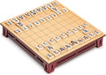 Yellow Mountain Imports Shogi Japanese Chess Game Set - Wooden Board with Drawers and Traditional Koma Playing Pieces