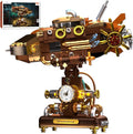 Building Toys Set Deep Sea Steamship Buildings Blocks for Adults Teens 14+ Creative Model Building Kits Birthday Home Office Decoration 740PCS