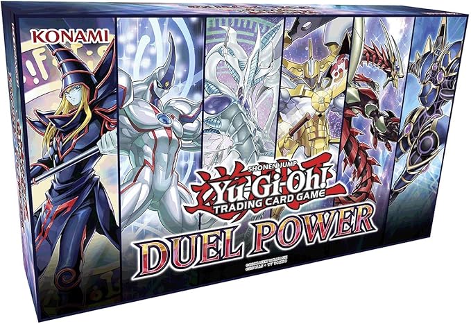 Yu-Gi-Oh! Trading Cards TCG: Duel Power Box- 6 Rare Cards &amp Booster Pack Multicolor