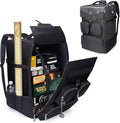 ENHANCE Collector's Edition Board Game Backpack - Reinforced Rigid Board Game Storage with Padded Shoulder Straps Carrying Handle and Accessories Pockets for Dice Card Games More (Dragon Black)