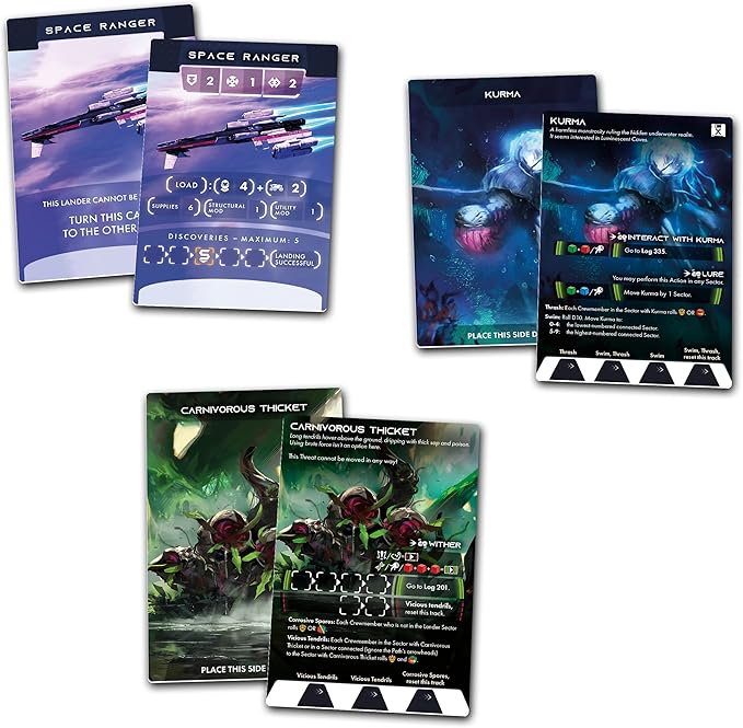 Awaken Realms ISS Vanguard Board Game - Explore Space in a Cooperative Sci-Fi Strategy Game Thrilling Adventure for Teens &amp Adults Ages 14+1-4 Players 90-120 Minute Playtime