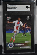 KYLIAN MBAPPE 2020-21 Topps Now Champions League #41 Soccer Card SGC Graded Mint 9! Real Madrid France
