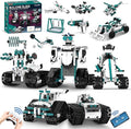 STEM Robot Toys for 8-14 12 in 1 Remote Control Robotics Toys for Kids Programmable Building Robot Kit Birthday Present for Science Educational(469 Pcs)