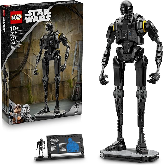 LEGO Star Wars: Andor K-2SO Security Droid - Building Toy for Kids Ages 10+ - Makes a Great Gift for Boys and Girls - Model Kit and Room Decor Idea for Sci-Fi Adventure Fans - 75434
