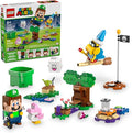 LEGO Super Mario Super Mario Adventures with Interactive Luigi Toy - Building Toys for Kids Boys &amp Girls Ages 6+ - Nintendo Birthday Gift Idea with 4 Figures - 71440
