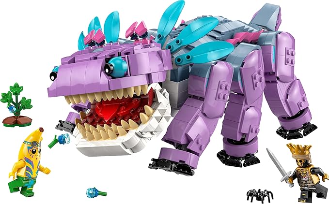 Lego 77077 Fortnite Chrome Boo Toy Birthday Present Blocks for Boys and Girls Kids 10 Years Old 11 Years Old 12 Years Old Elementary School Students Animals Creatures Games Mom and Dad