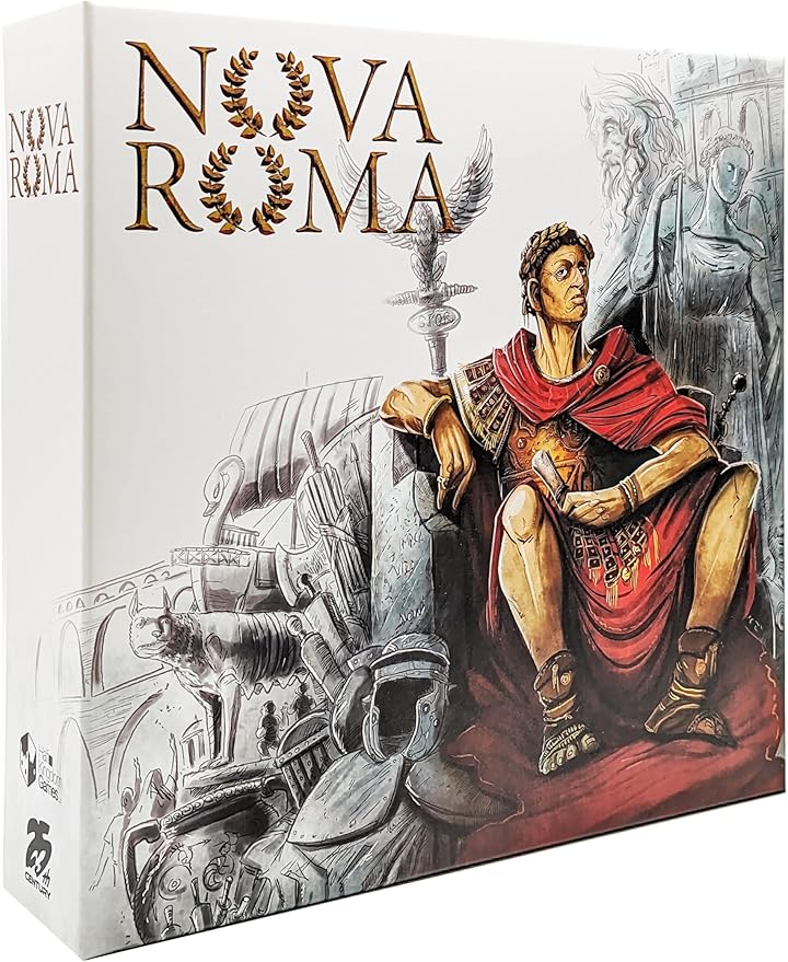 Nova Roma: Emperor Constantine Builds The New Roman Empire - Euro Strategy Board Game - 25th Century Games