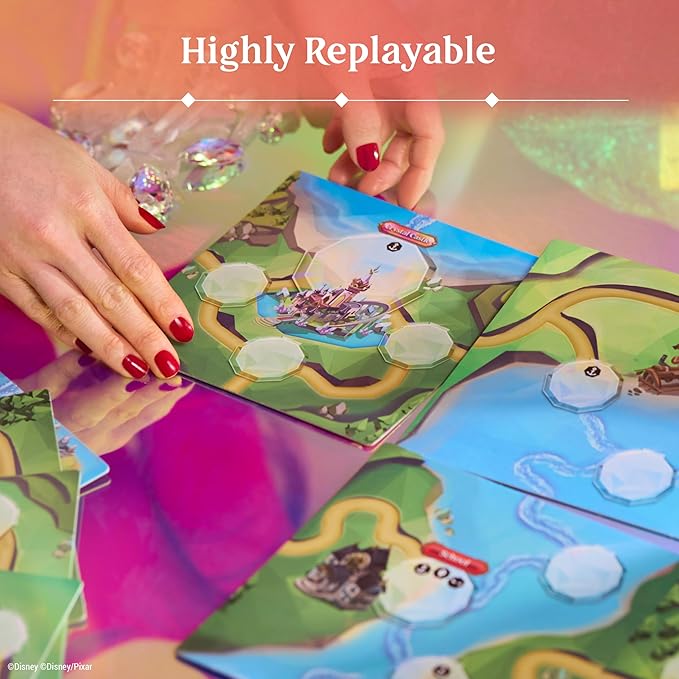 Ravensburger Chronicles of Light Darkness: Falls Disney Family Board Game for Ages 8 and Up - MESH Accredited